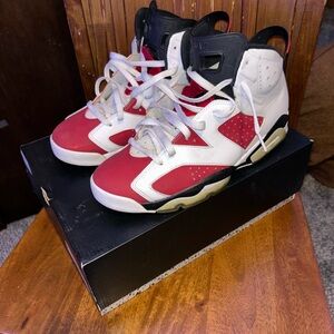 Jordan 6 carmine size 10.5